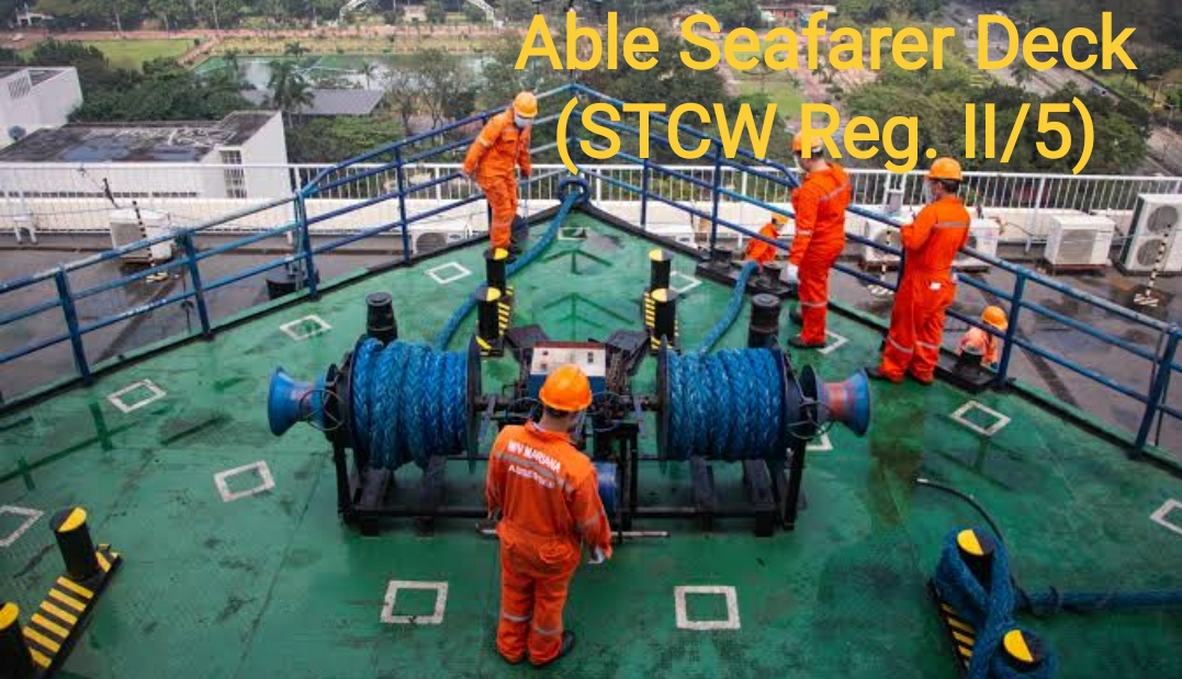 Able Seafarer Deck (STCW Reg. II/5)